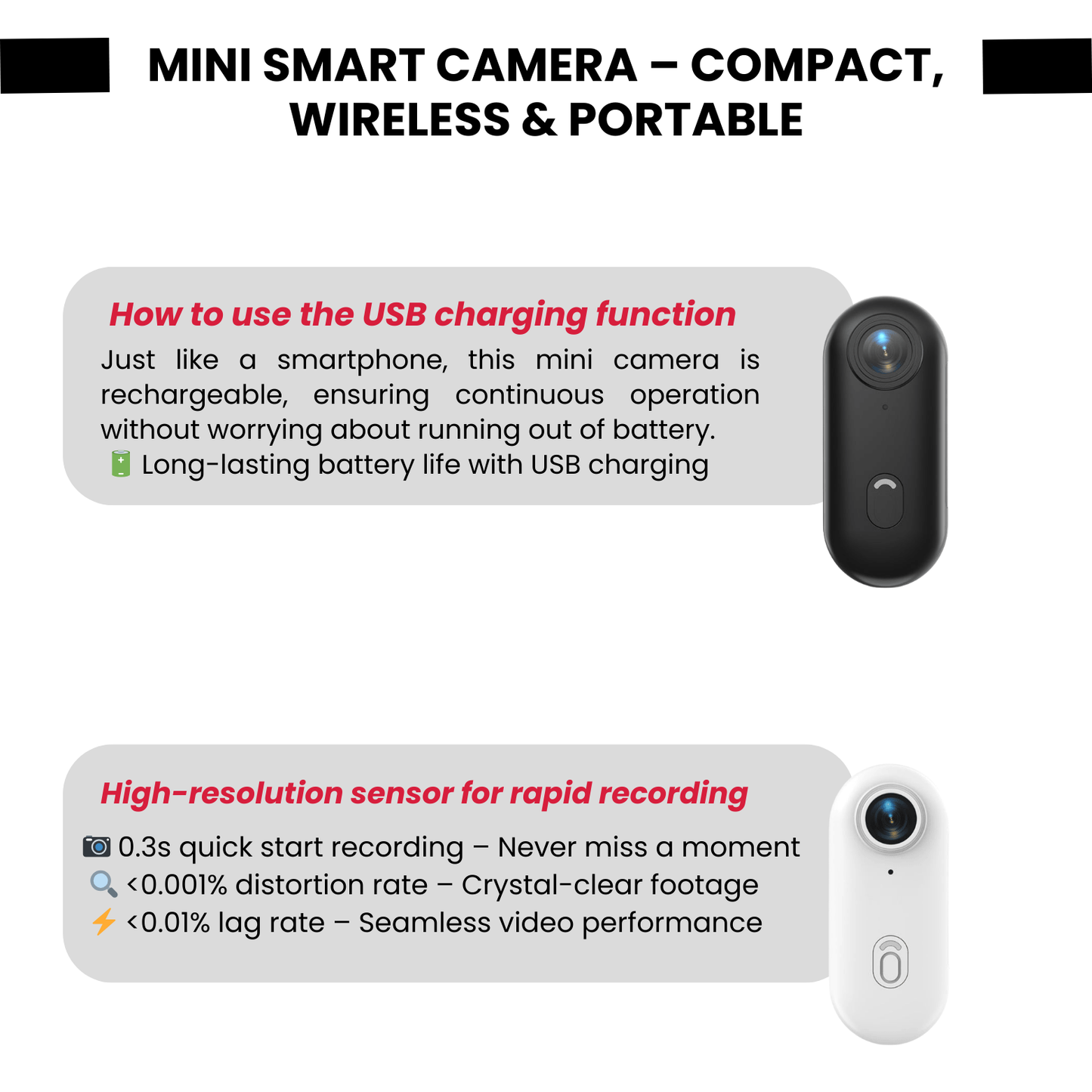 RESTYLAB™ Mini 1080P HD Camera