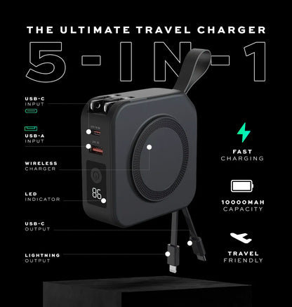 TTM® SmartCharge 5-in-1 Power Bank